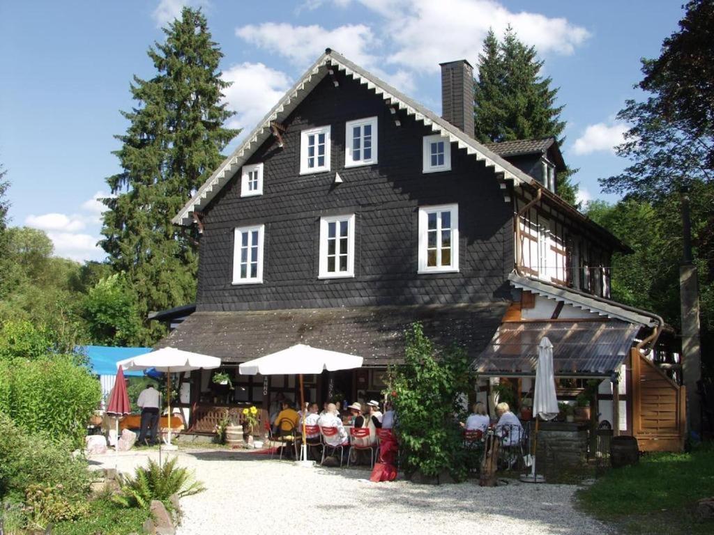 Doppelzimmer / Landhaus Ederlust Heilungsraeume E.V. Bed & Breakfast Hatzfeld Exterior photo